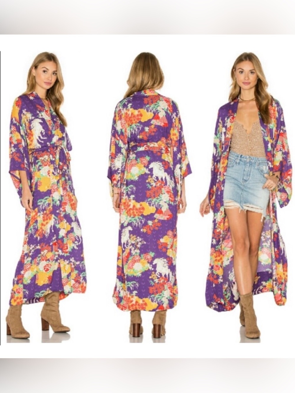 Wild Horses Kimono